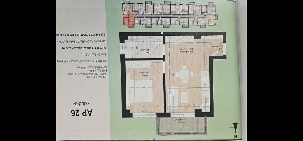 Vînd apartament Otopeni Bloc nou și parcare