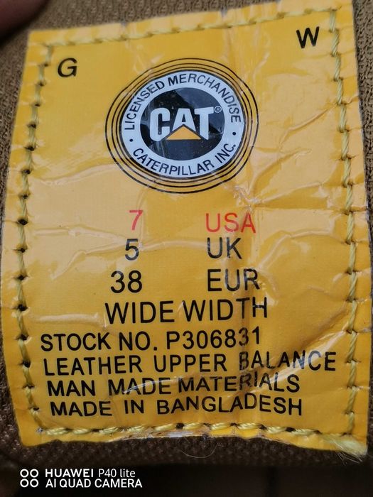 Работни обувки номер 38 Caterpillar