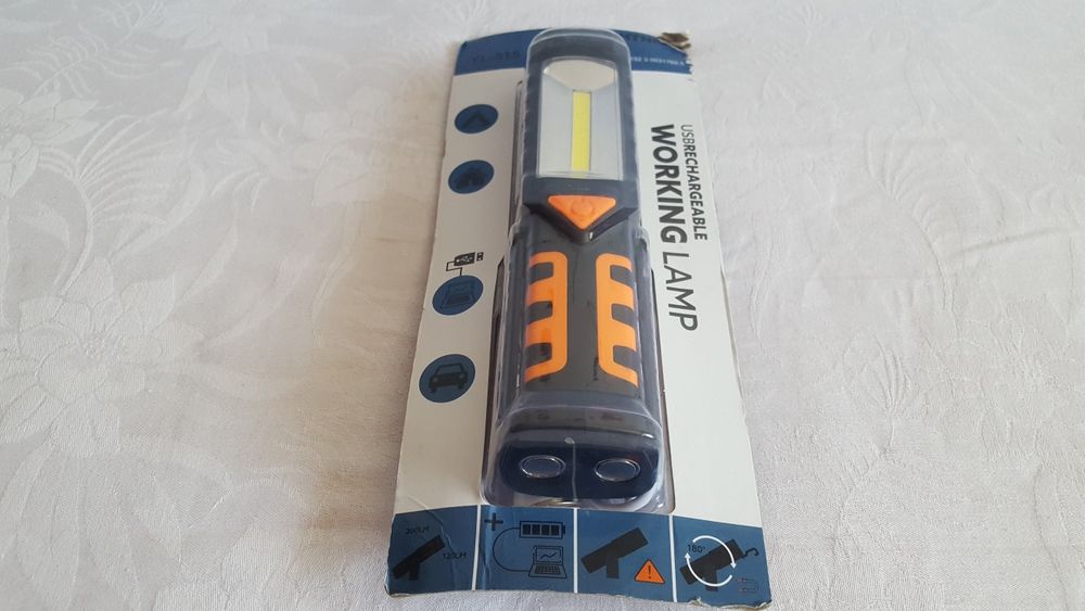 Lanterna Led cu magnet Working Lamp Usbrechargeable