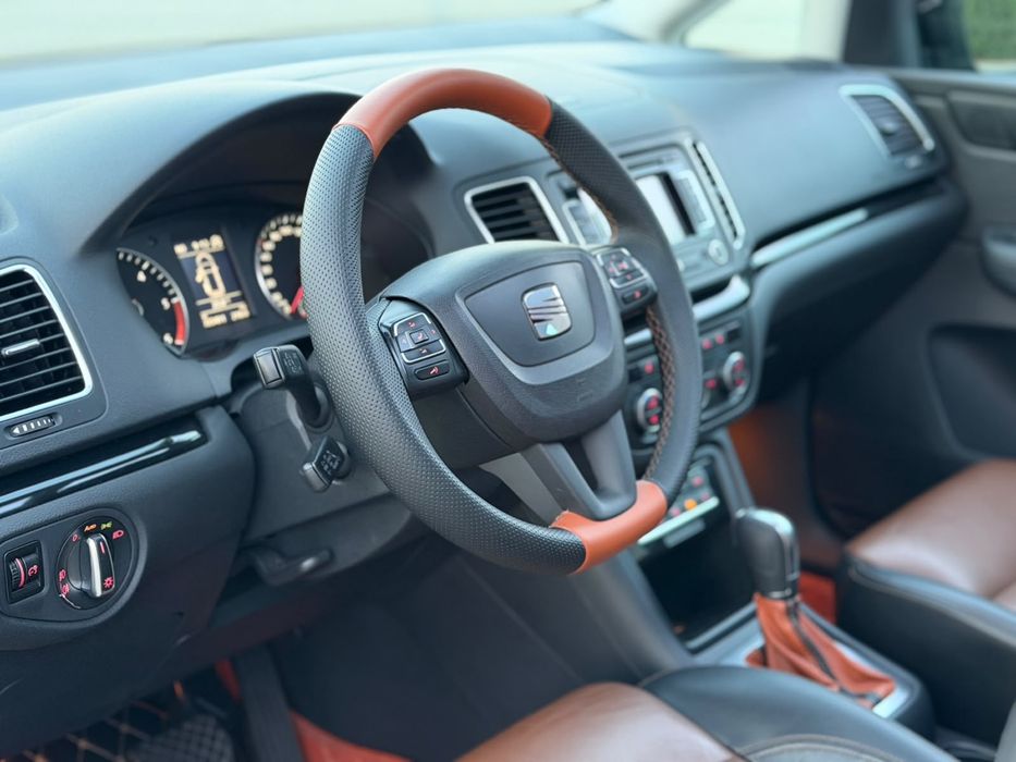 Seat Alhambra exclusiv 2014 2.0 diesel 177 CP 7 locuri full uși electrice Lanne Assist DSG.ParkAsist