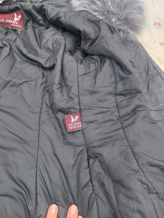 Кожного куртка, бу