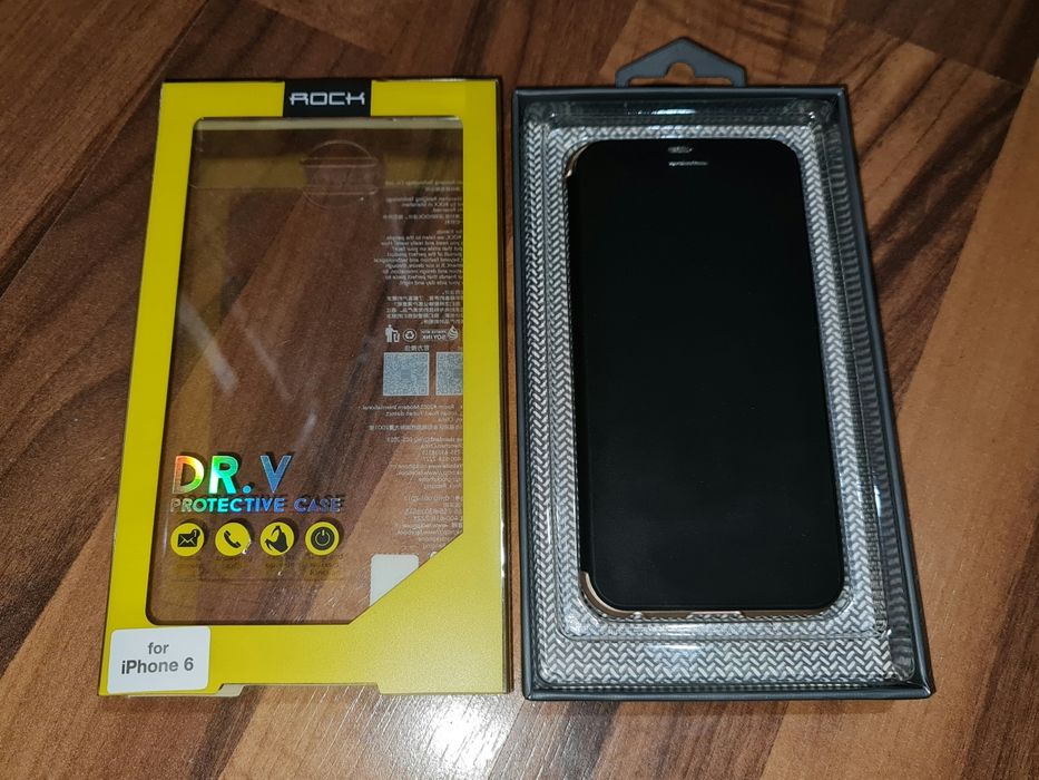 Husa flip smart originala Rock DR. V Protective Case Apple iPhone 6 6s