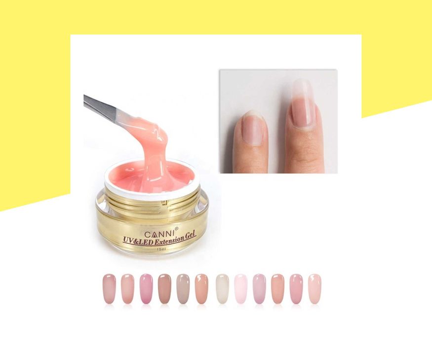 Професионален UV/LED камуфлажен гел за изграждане CANNI – 15мл.