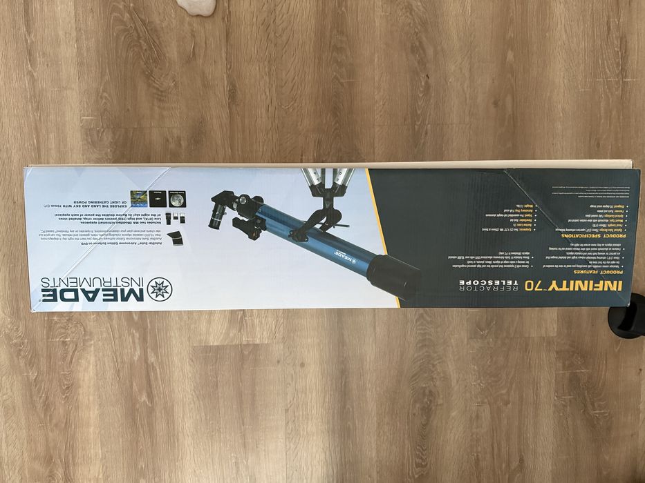 телескоп-рефрактор Meade Infinity 70 мм.