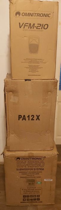 Vând boxe pasive noi