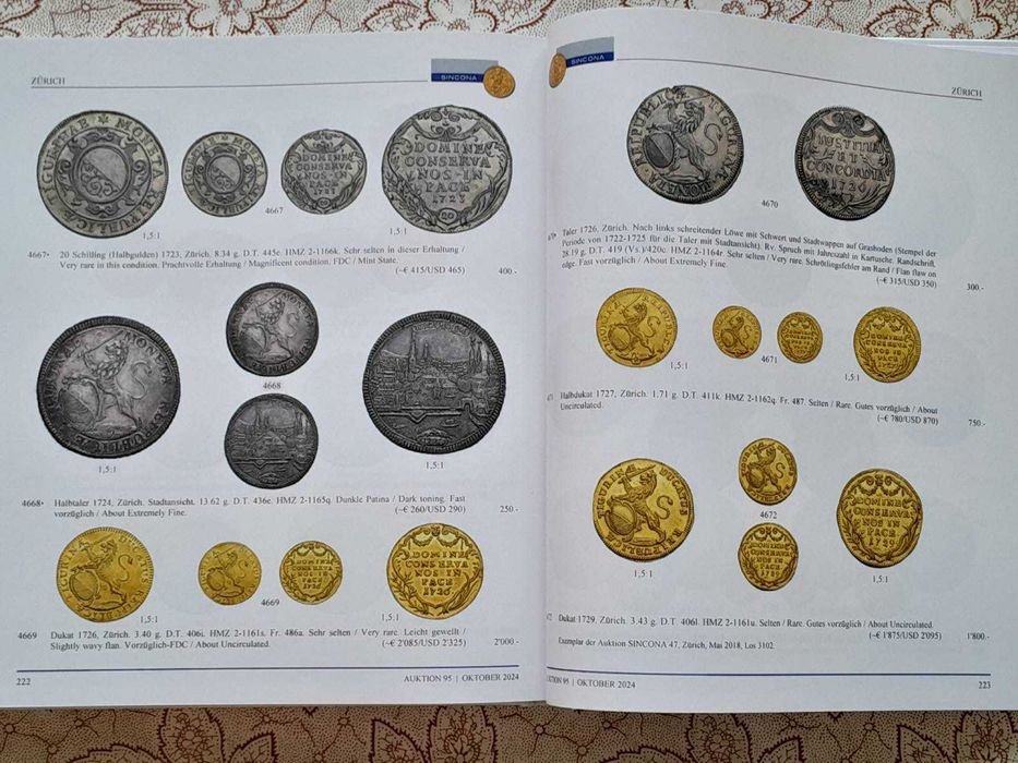 The Konrad Burki Collection Swiss Cantonal Coins - Part 2