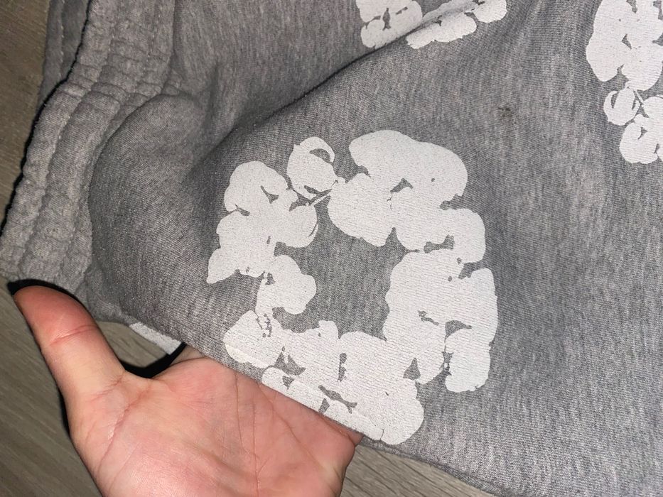 Pantaloni denim tears gri M