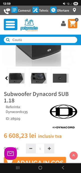 Vand sistem audio complet DJ/Lautari