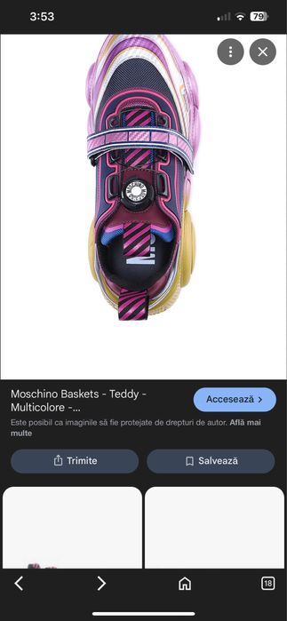 Adidasi Moschino Teddy