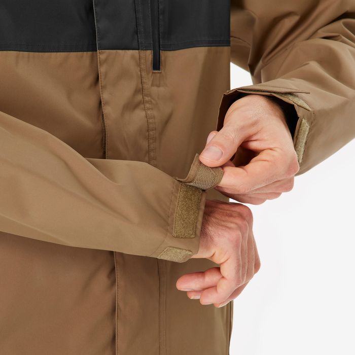 Geacă impermeabilă Drumeție Nh500 gri - produs resigilat Decathlon