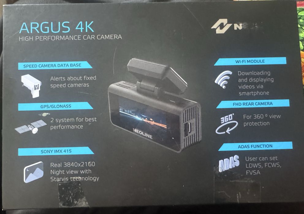 Видеорегистратор Neoline Argus 4К