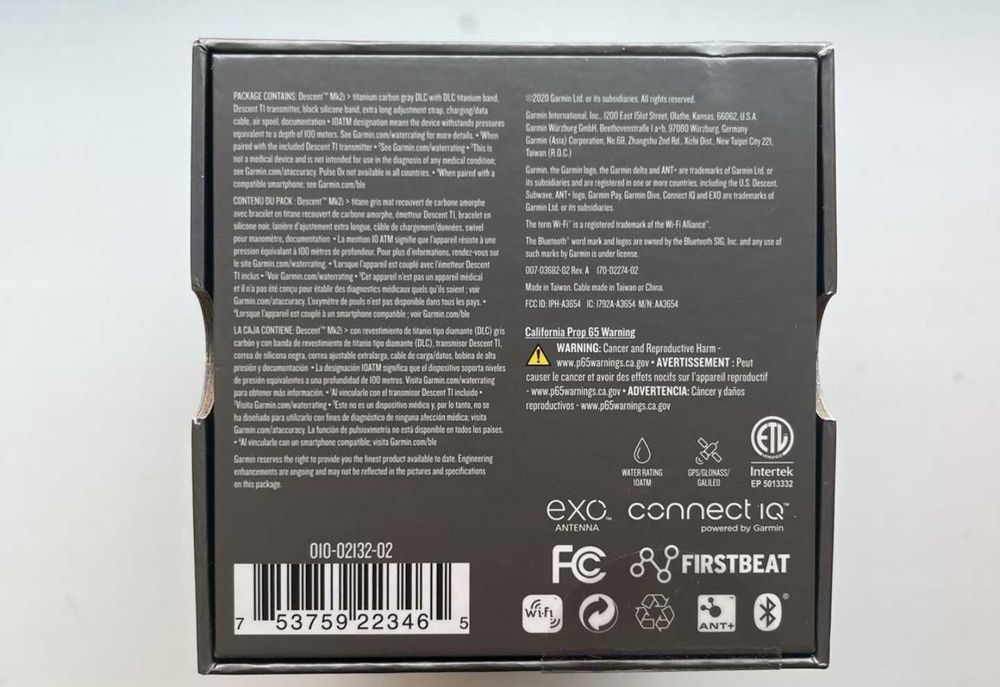 Garmin Descent MK2i + Descent T1 Bundle