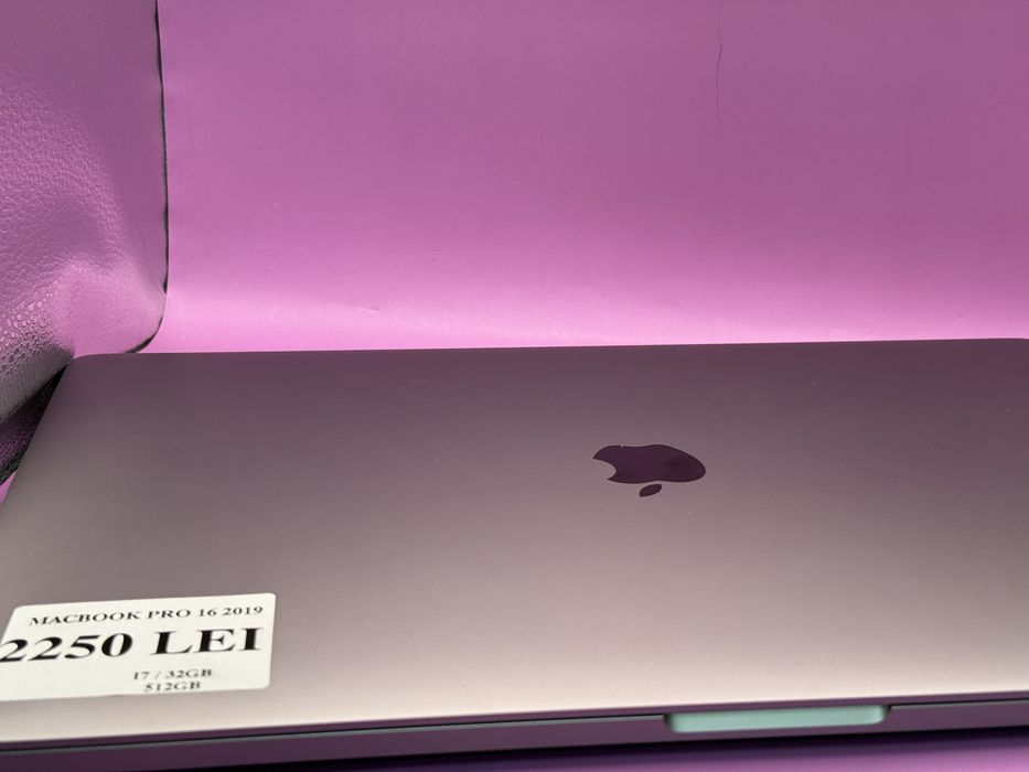 Macbook Pro 16 2019 512Gb 17/32 Gb•Amanet Matei Crangasi•