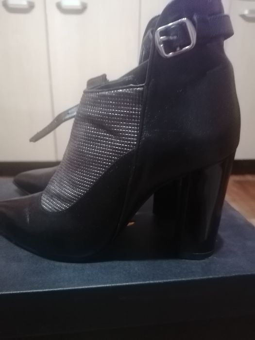 Botine dama piele