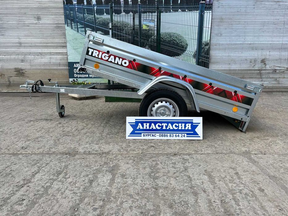 НОВО Туристическо, самосвално ремарке TRIGANO P202