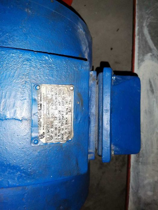Ел.Мотор за Асансьор трифазен Асинхронен 380 V двускоростен 6,8/3,4 Kw