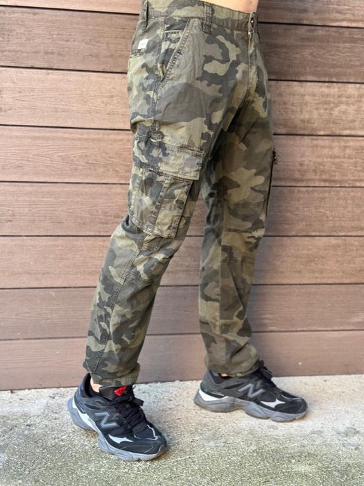 Мъжки камуфлажни карго панталони