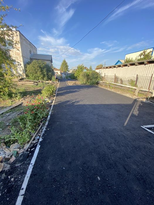 Укладка асфальта.