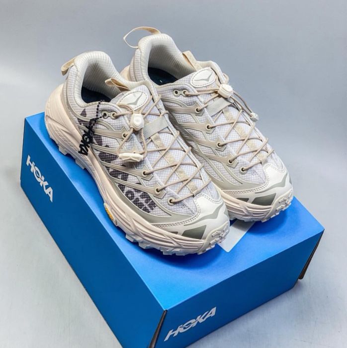 Нови мъжки маратонки Hoka One One Mafate Three2 Eggnog Shifting Sand