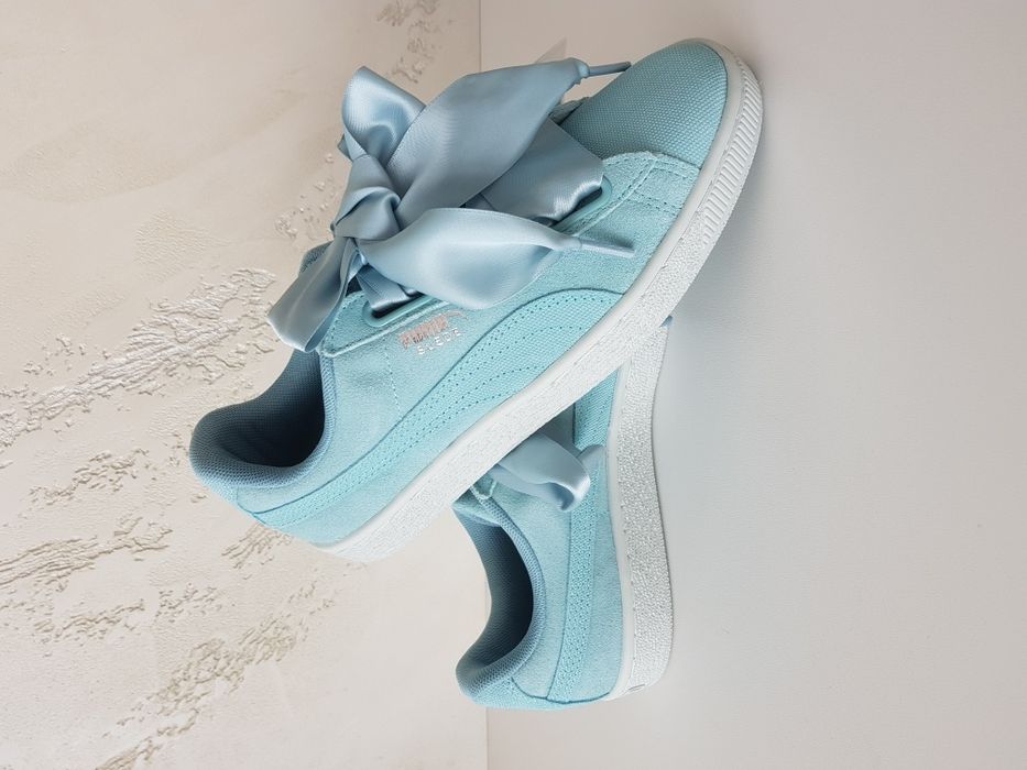 Adidasi Puma Suede Hearts Pebble Wn's 365210 03 Originali