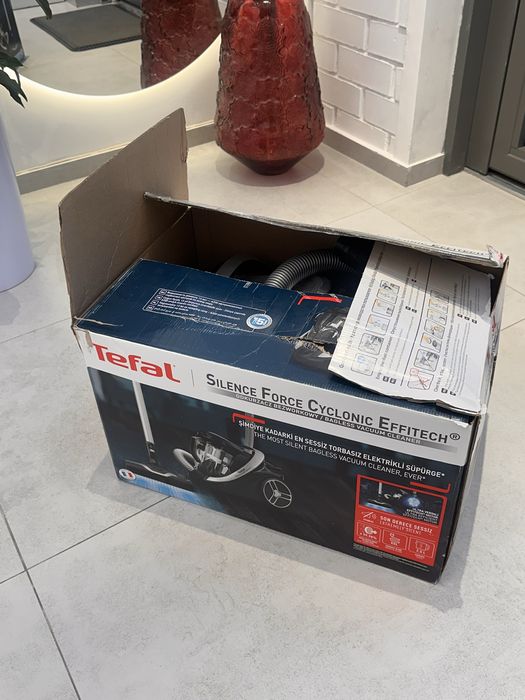 Tefal Silence Force Cyclonic Effitech — как новый, 1 раз использовался