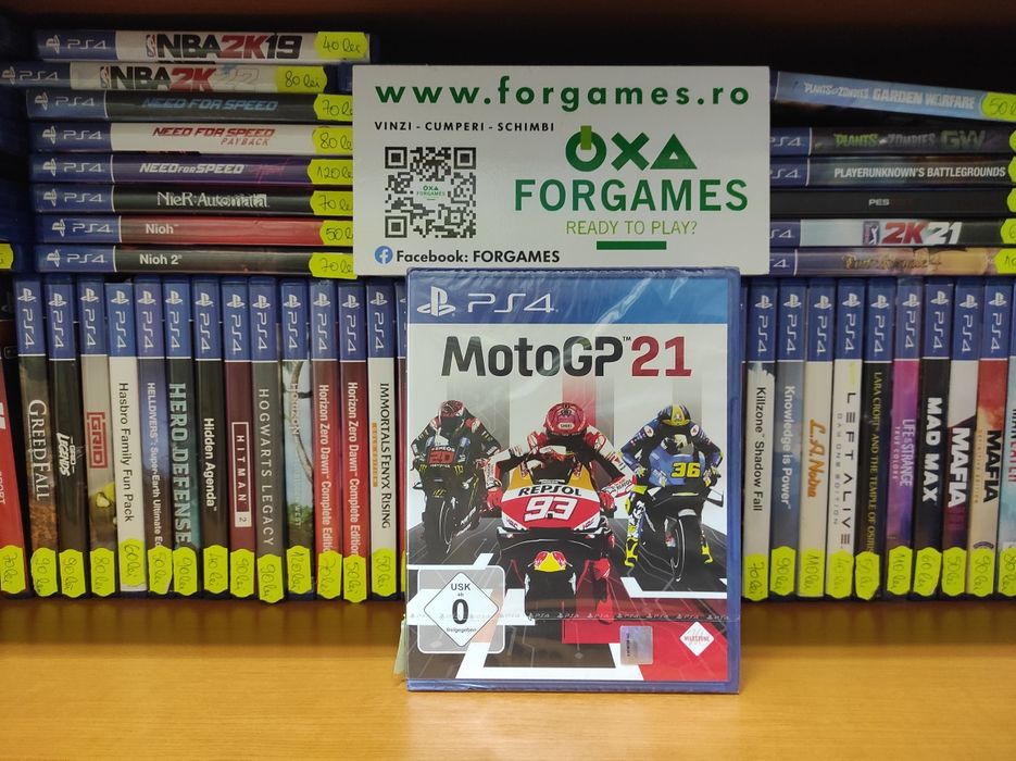 Joc PS4 Moto Gp 21 , MotoGP PS4 sigilat. Forgames.ro