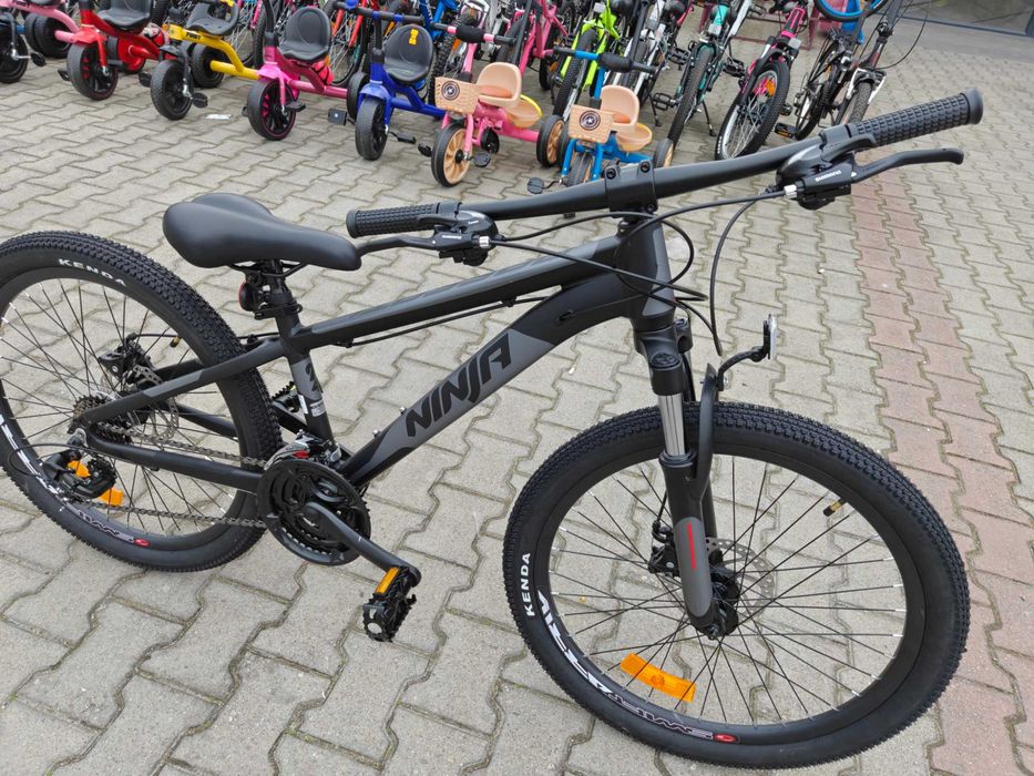 PASSATI Алуминиев велосипед 24" NINJA черен