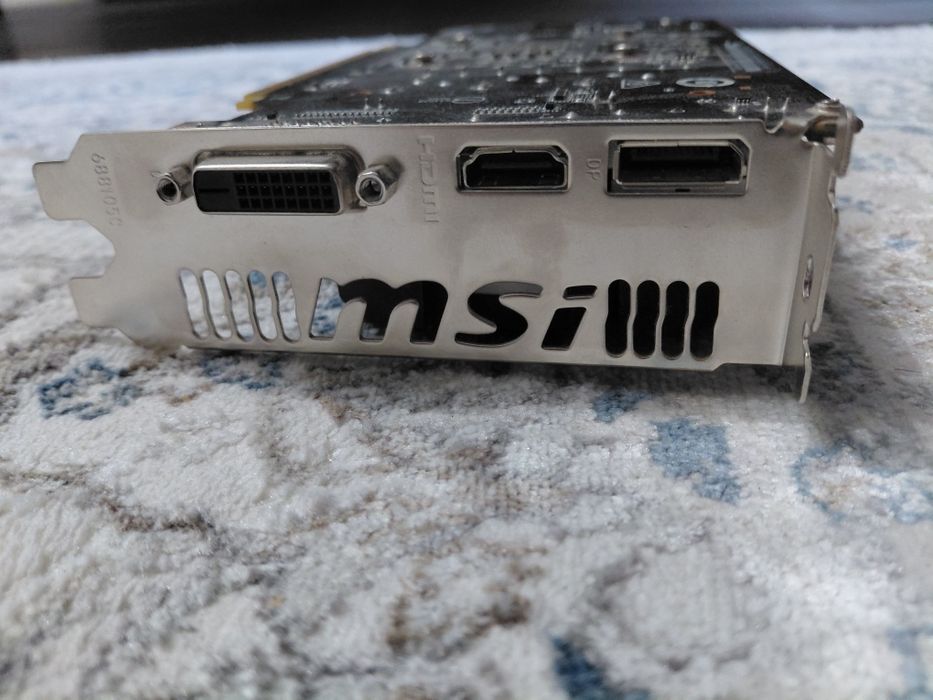 gtx 1050ti 4 gb MSI