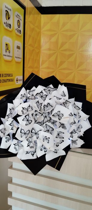 Букет из бабочки на заказ