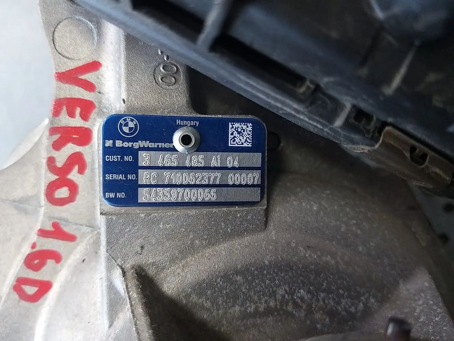 Turbina 1.6 d toyota verso r2 3465485ai04 54359700066