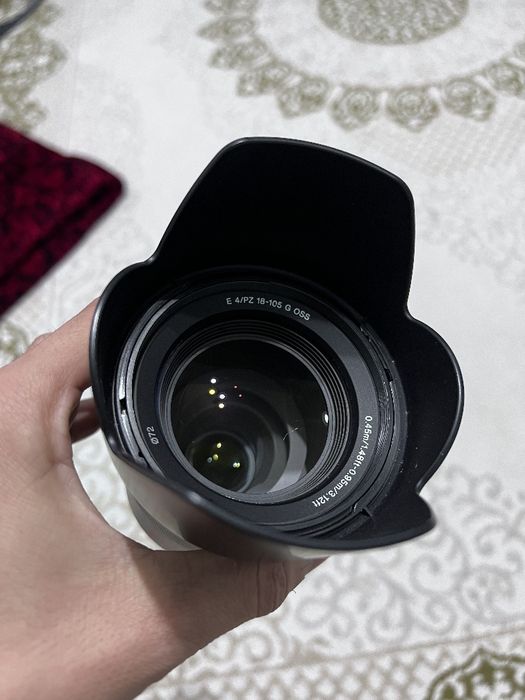 Объектив Sony 18-105mm f/4 G OSS PZ E