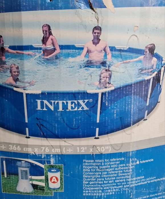 Продам каркасный бассейн