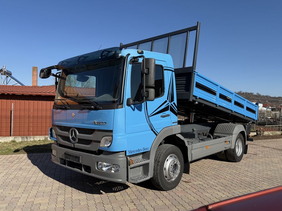 Mercedes Atego 12t basculabil 1224, an 2012 (similar man,iveco)