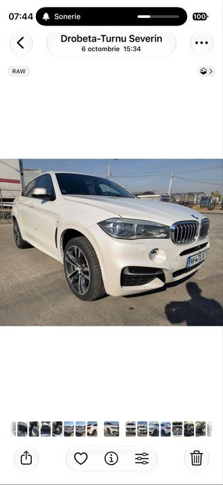 BMW X5 5.0  2016 M PACHET
