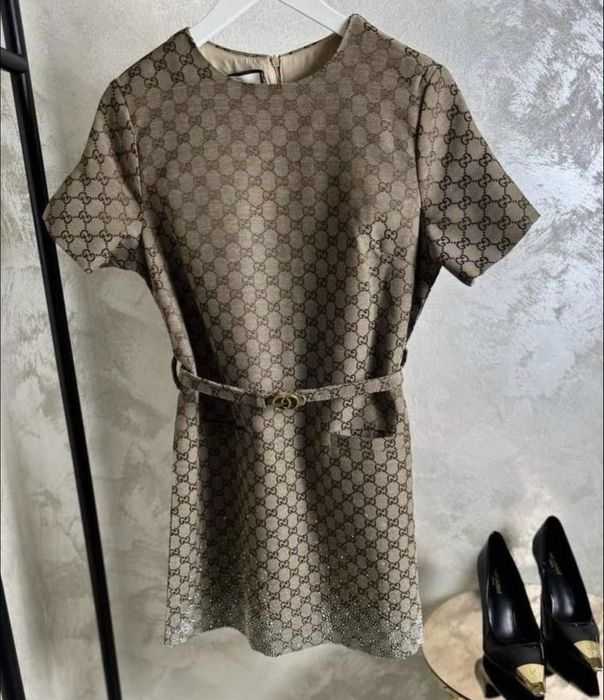 Уникална дамска рокля Guc*i