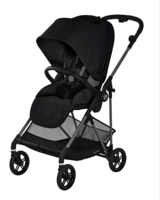 Cybex priam 4 rose gold /deep black/ пълен сет
