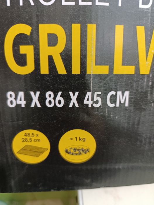 Grătar  cu roți =nou