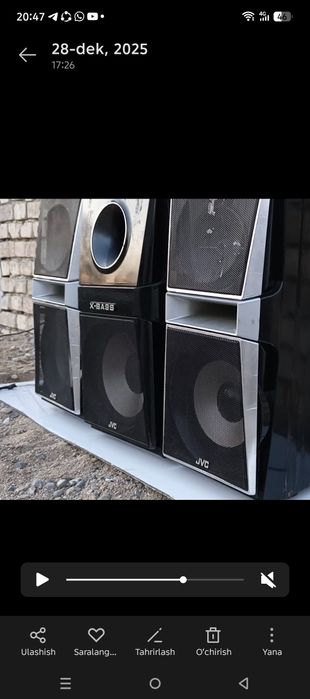 JVC muzikalniy sentr