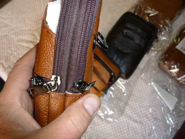 продавам чанта за телефон от естествена Кожа