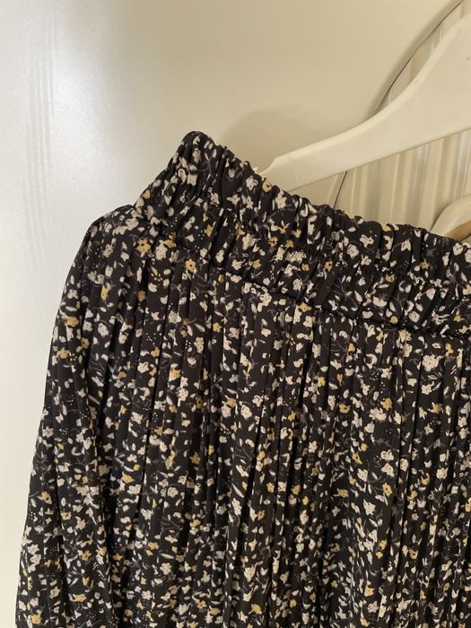 Юбка плиссе креп-шифон с подкладкой (S/M)