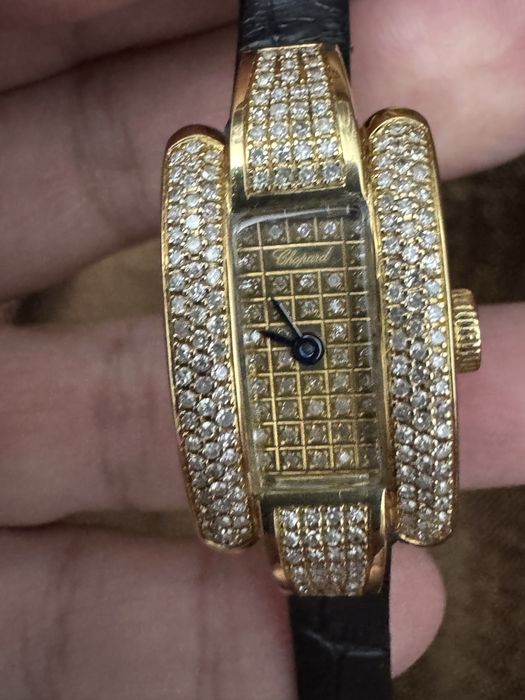 Часы Chopard золото 750 пробы с бриллиантами