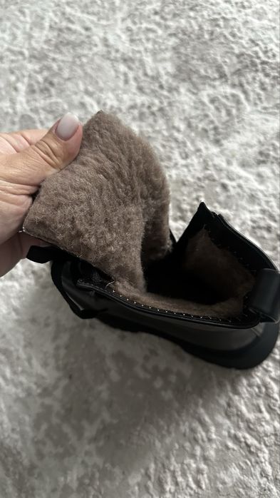 Зимние ботинки с мехом