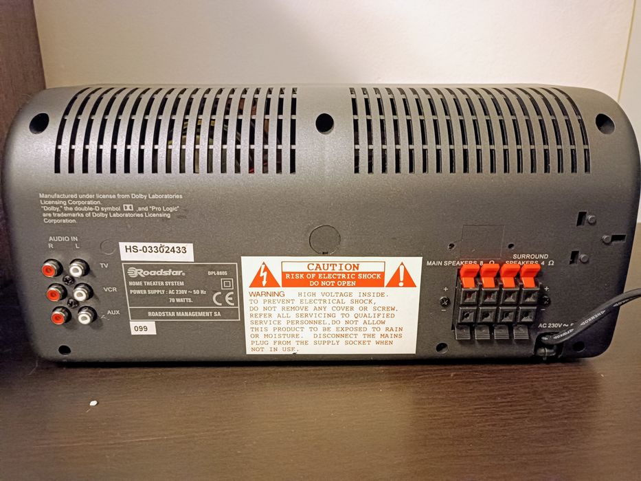 Sistem audio Dolby Surround Pro Logic 8805