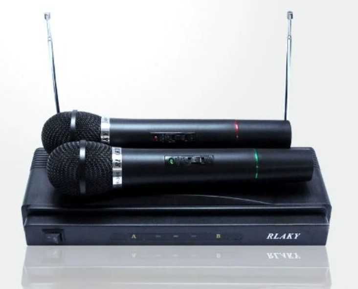 Безжични микрофони RLAKY - wireless + майка- приемник х 2 броя