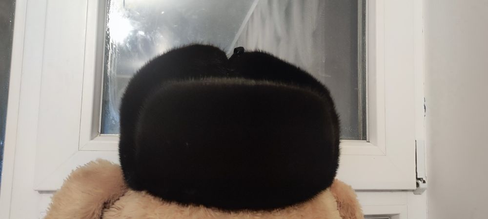 Шапка ушанка мужская