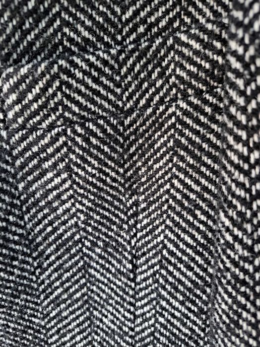 Табиий жун аралашган, Европадан келтирилган янги замонавий ПАЛЬТО