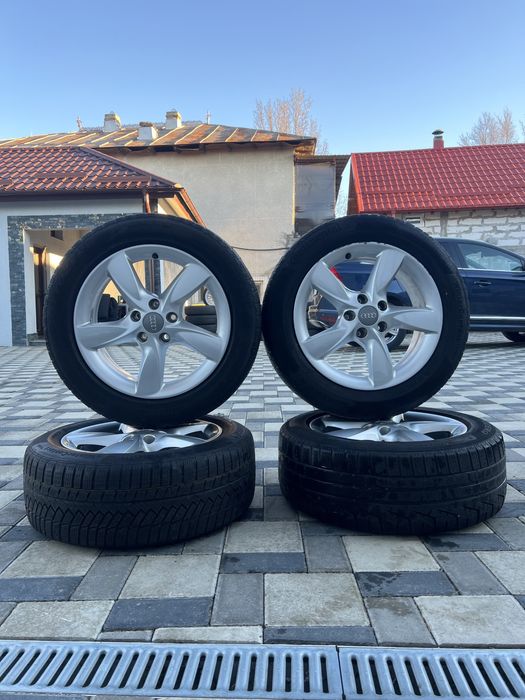 Jante 5x112 Audi 225/55/17 iarna Vw Skoda Seat