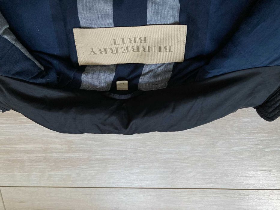 Оригинален BURBERRY BRIT мъжки пухен елек с гъши пух размер М