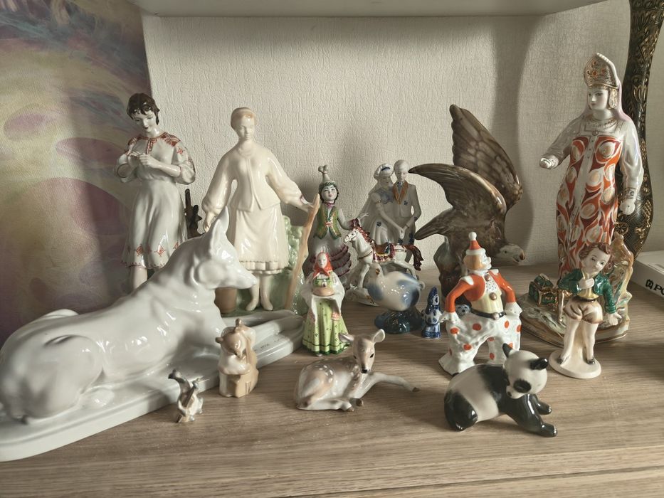 Фигурки фарфор и керамика