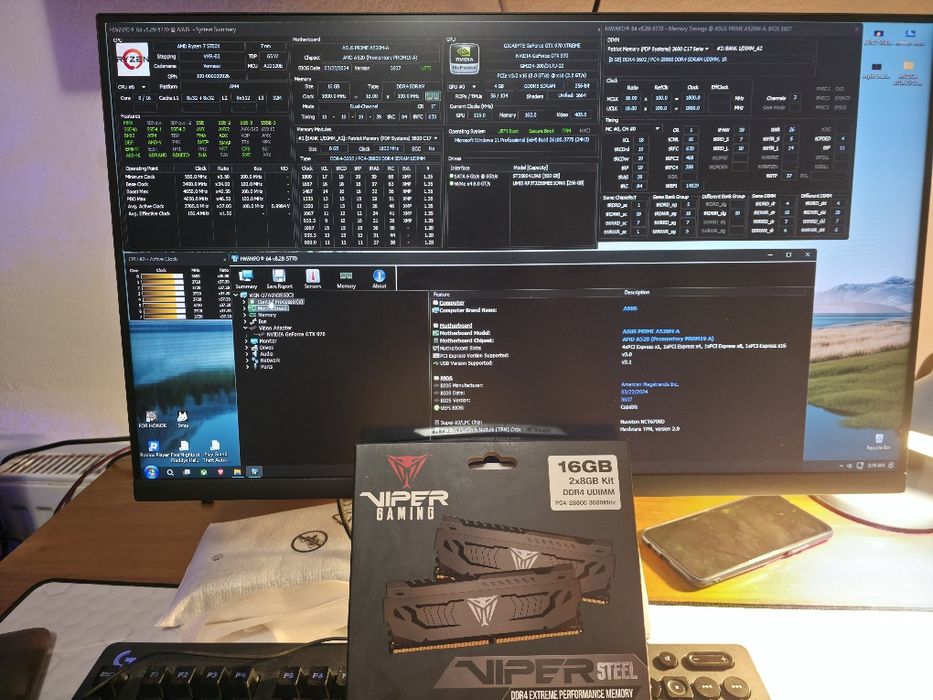 UPDATE PC Gaming Ryzen 7 5700X | 16GB RAM 2x 256 ssd 1x 512 hdd